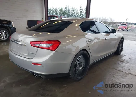 2017 Maserati Ghibli from USA, damaged, VIN ZAM57XSLXH1238134